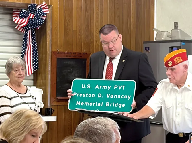 Dedicating a Corridor H Bridge